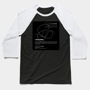 Encode Thoughts Modern Dnd Dungeons and Dragons 5e Baseball T-Shirt